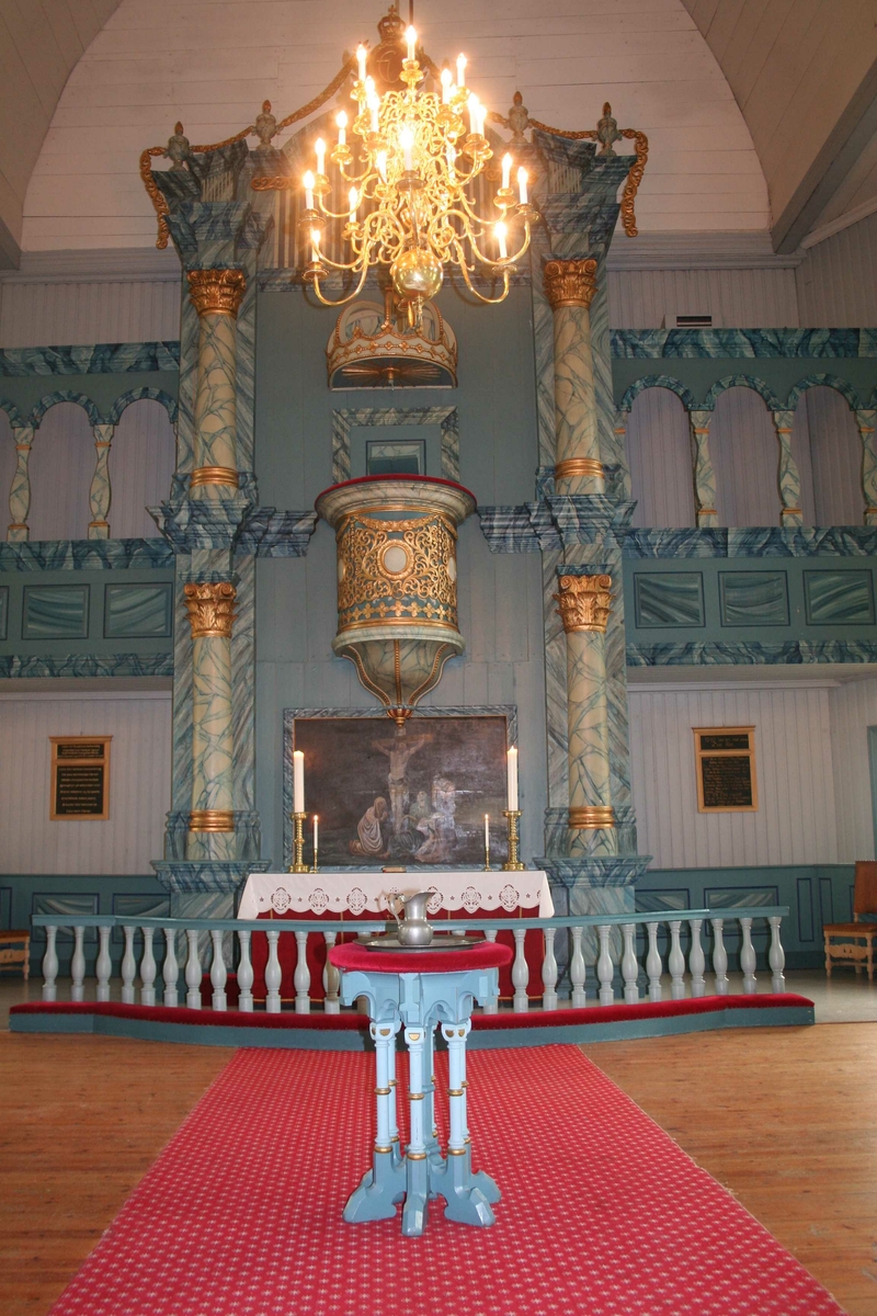 innvendig, Tynset kirke