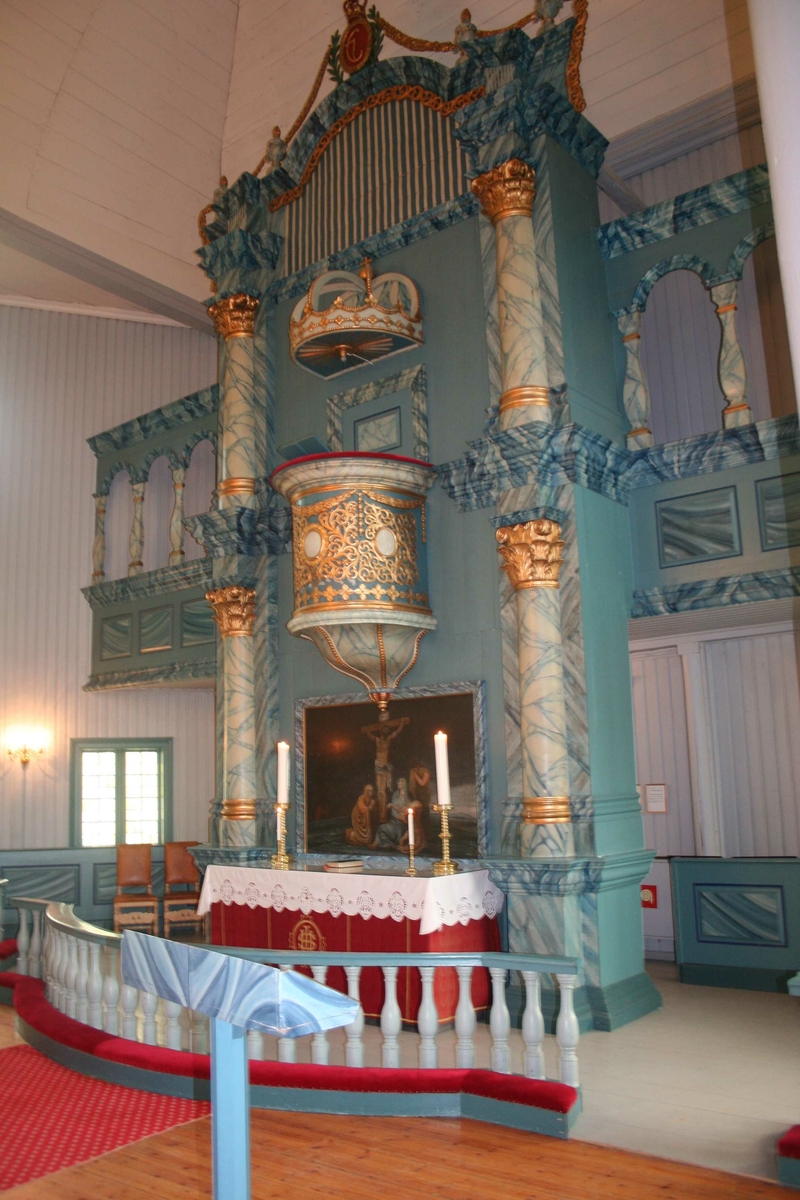 innvendig, Tynset kirke