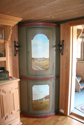 hjørneskap, Romenstad, Unset