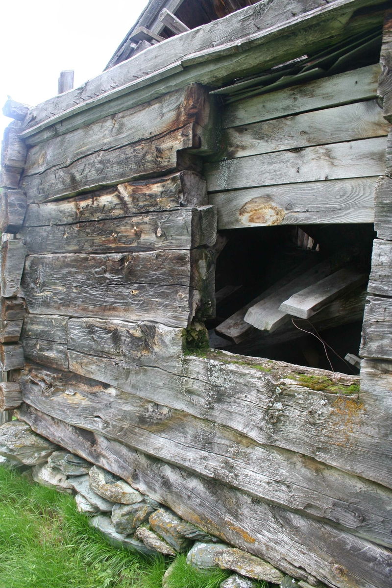 LÅve m stall, ruin, Haugen, Kvannkåsbakken