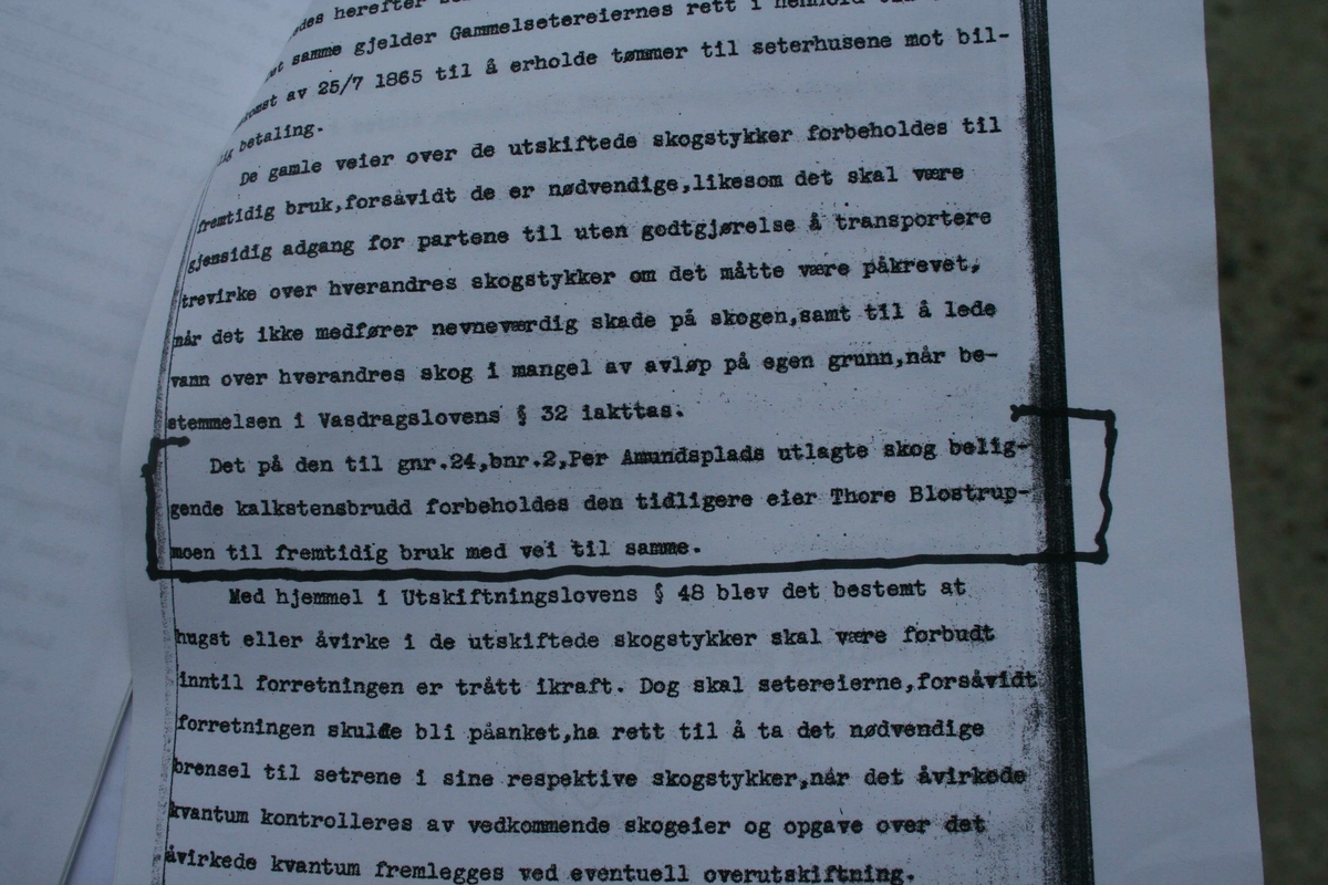 Kalkovn, Plasslia, Alvdal