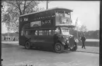 Dubbeldäckare, NK bussen. Stockholmsutställningen