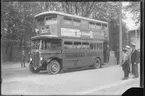 Dubbeldäckare, NK bussen. Stockholmsutställningen