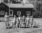 Skolklass, Yttersby småskola, Börstils socken, Uppland