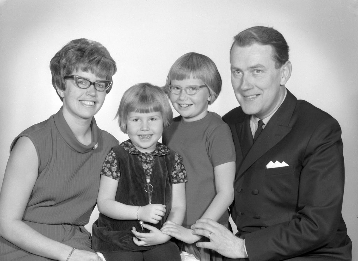 Familjen G. Källberg, Gävle. Den 14 januari 1967