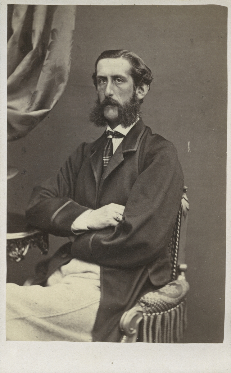 Prins August hertig av Dalarna. År 1864.
