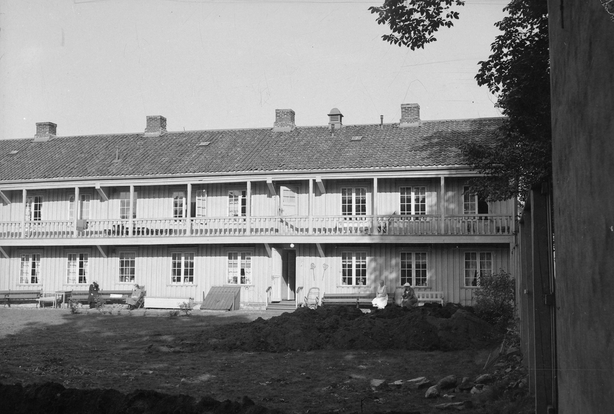 Byggearbeid ved St. Jørgens hus
