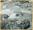 Torpa sn, Kungsör kn, Torpsten.
Flygfoto över fornborgen, 1950.