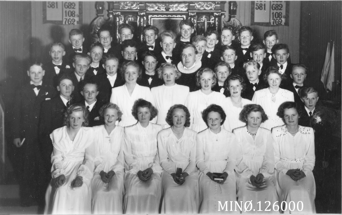 Konfirmanter Folldal 1950
