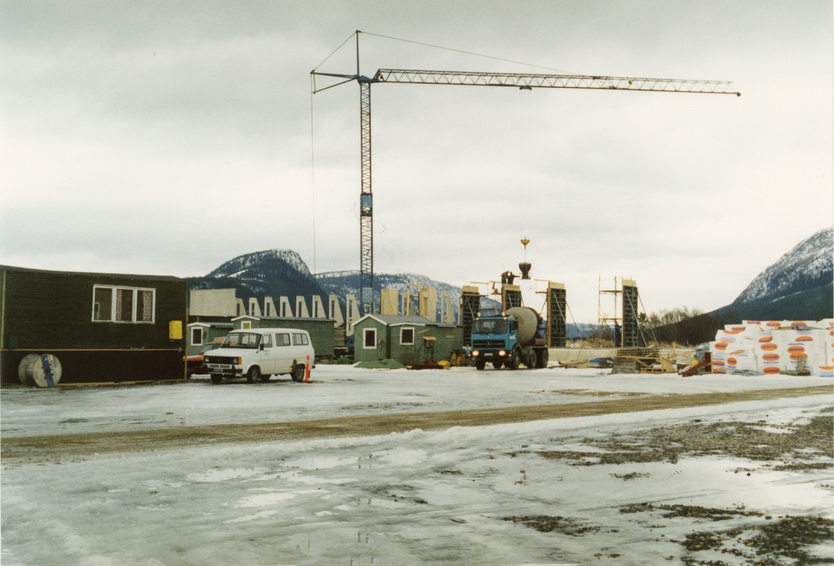 Tegninger av Aukrust-senteret 1995