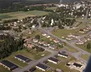 Flygfoto över Mariannelund i Eksjö kommun. Jönköpings län 1/1976