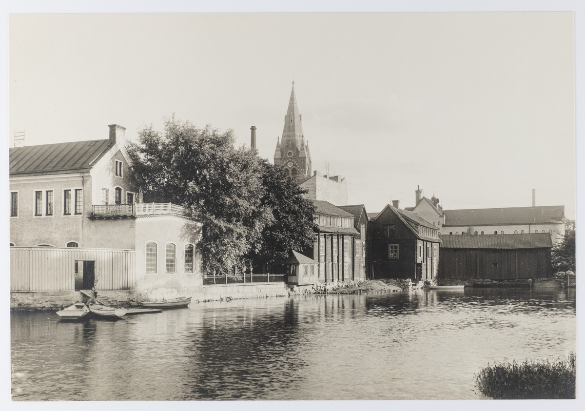 Elgérigården före Södra Strandgatan anlades.