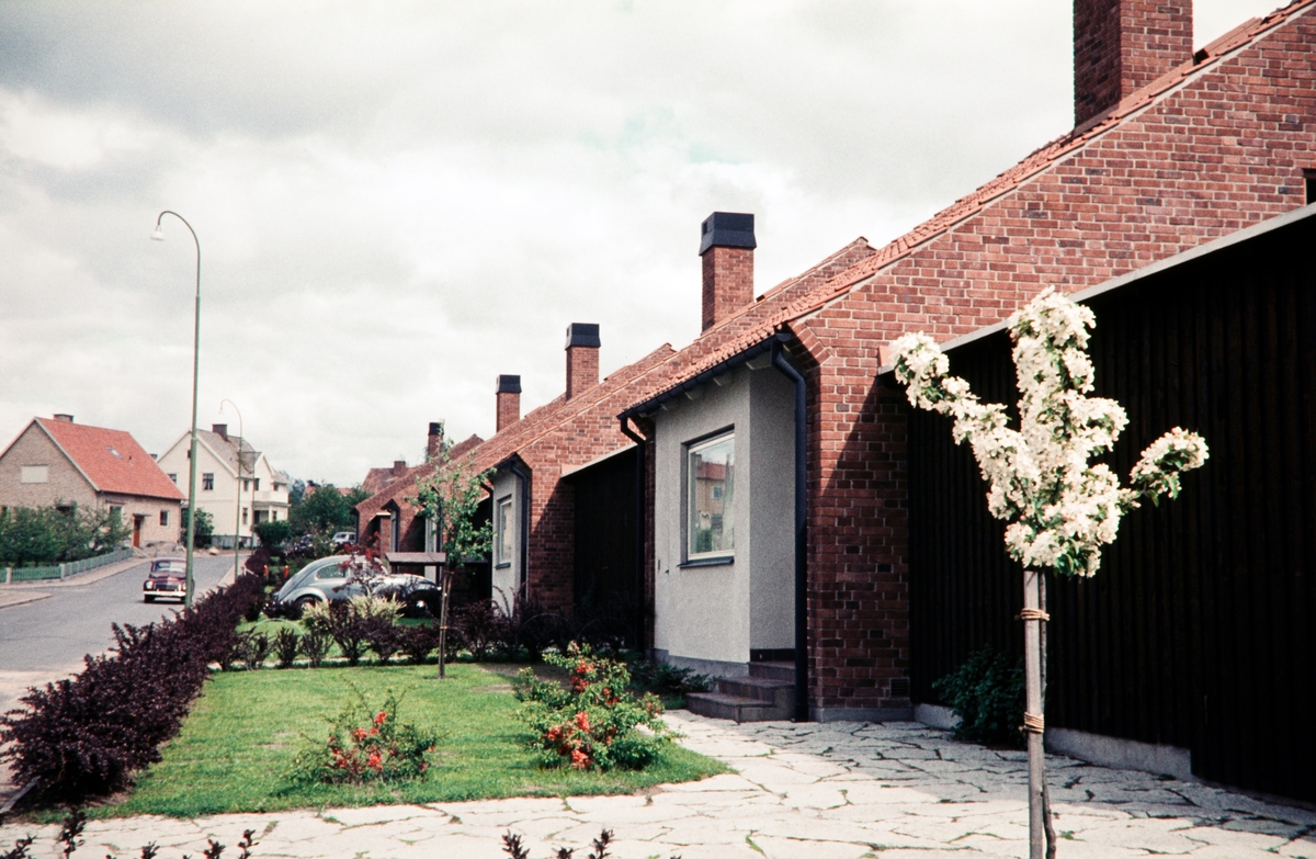 Bländavägen på Väster i Växjö, sent 1950-tal.