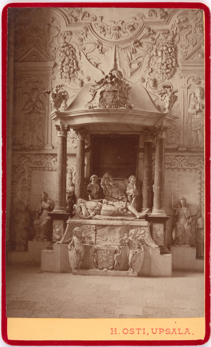 Johan III:s gravmonument, Uppsala domkyrka, Uppsala före 1893