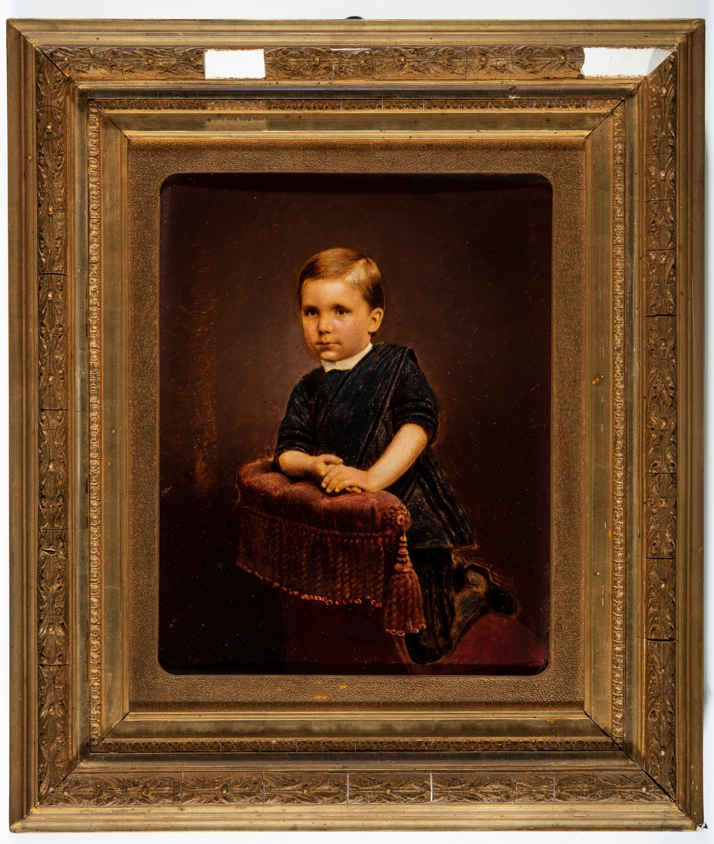 Portrett av Oluf Nicolay Roll, 5 år gammel.