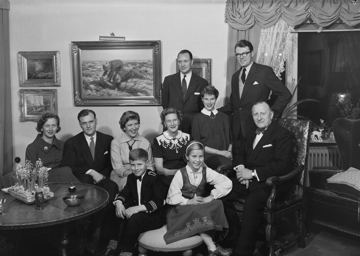 Advokat Gudde med familie