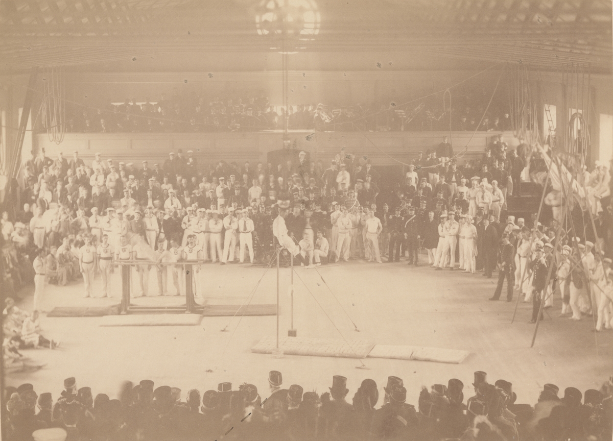 Grupp MI.

Gymnastikfesten 18 maj 1891, Göta livgarde.