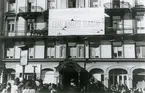 Hotel Anglais, nyttjat som genomgångshem för de finska krigsbarnen, nyåret 1942.