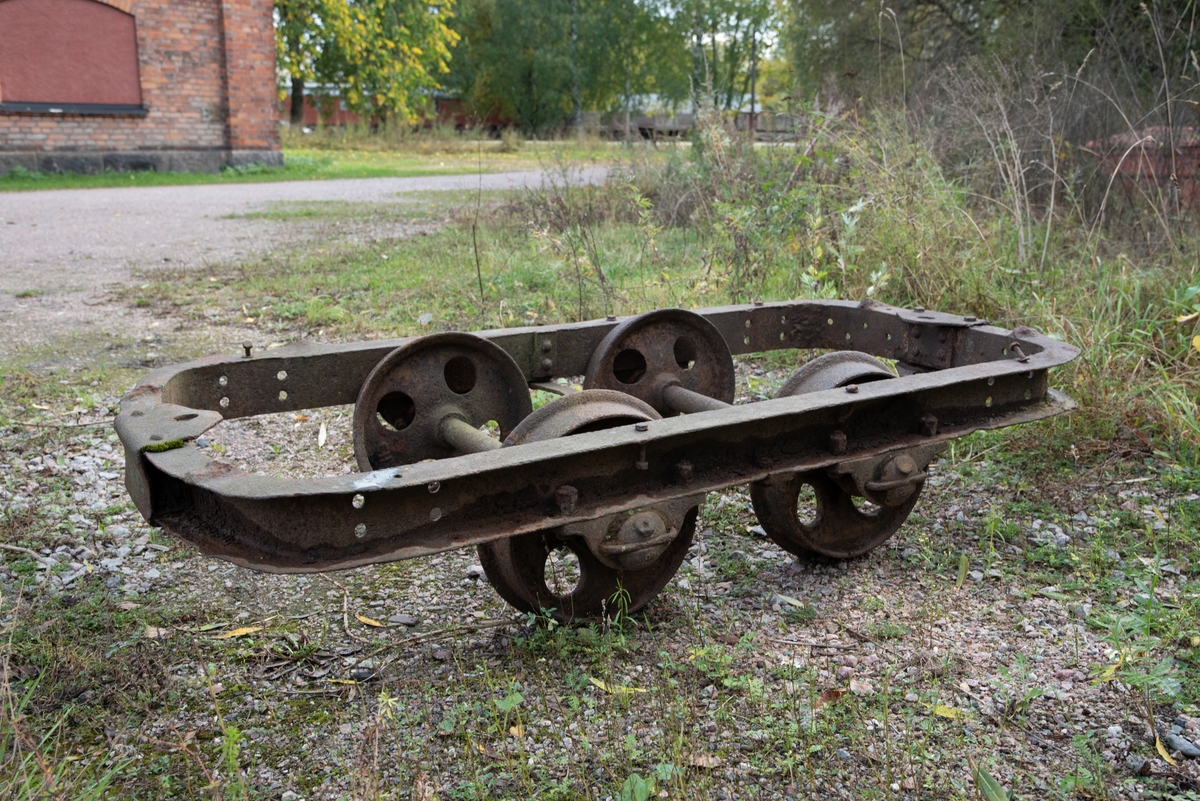 Vagnsunderrede för tippvagn, decauville.