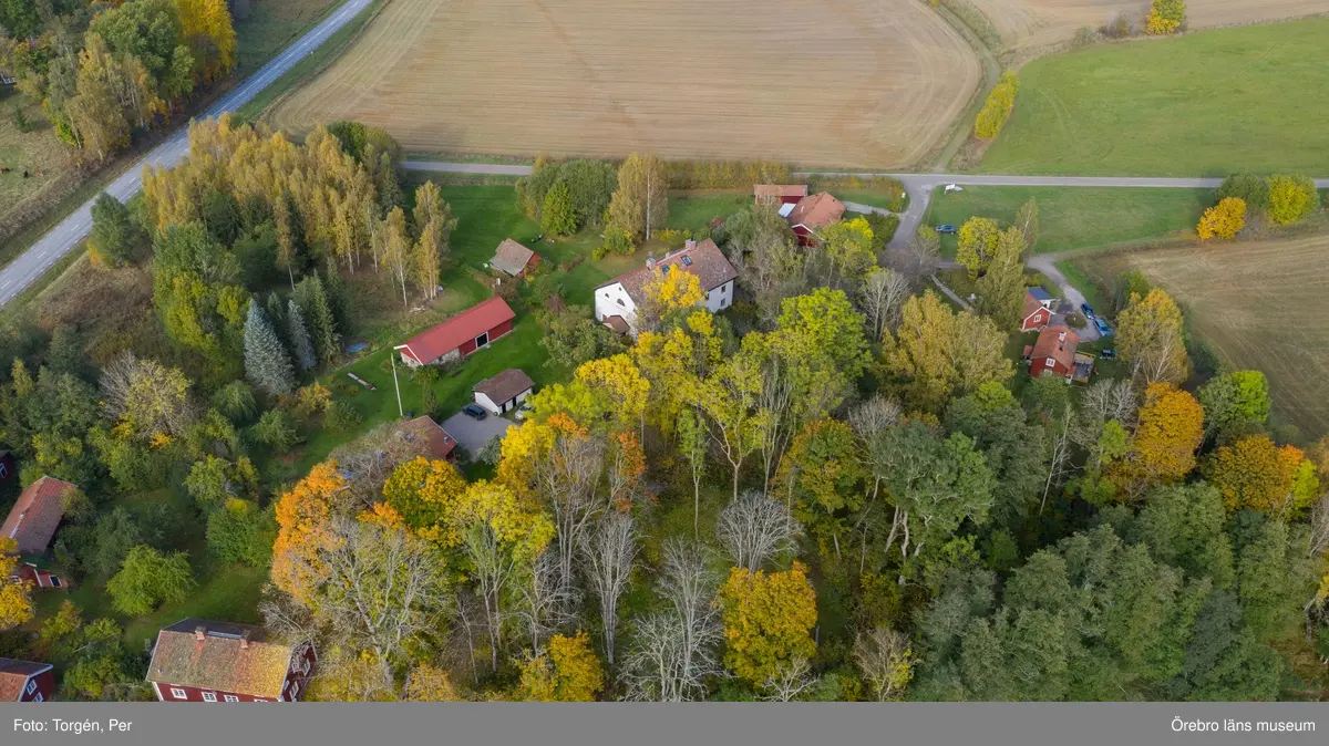 Drönar bilder över Järle kvarn