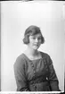 Hildur Olsson från Östhammar, Uppland 1921