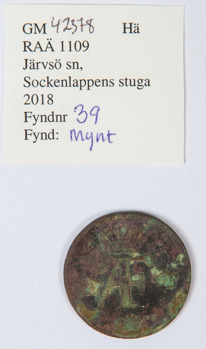 Mynt. ! öre SM.