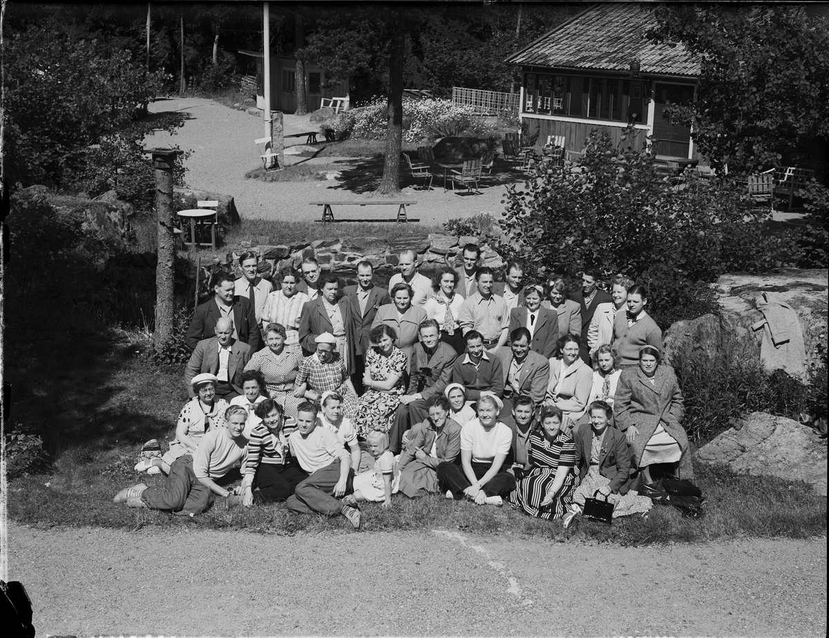 Grupporträtt vid Gammelhus friluftsområde, Östhammar, Uppland