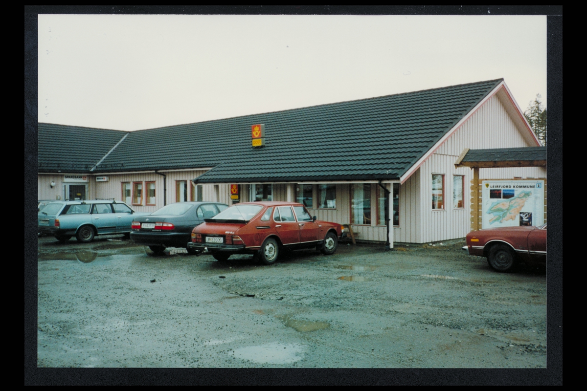 eksteriør, postkontor, 8890 Leirfjord, postskilt