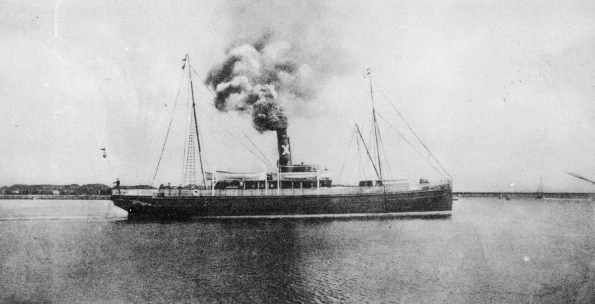 transport båt, S/S Nyland, ruten Kristiansand - Fredrikshavn