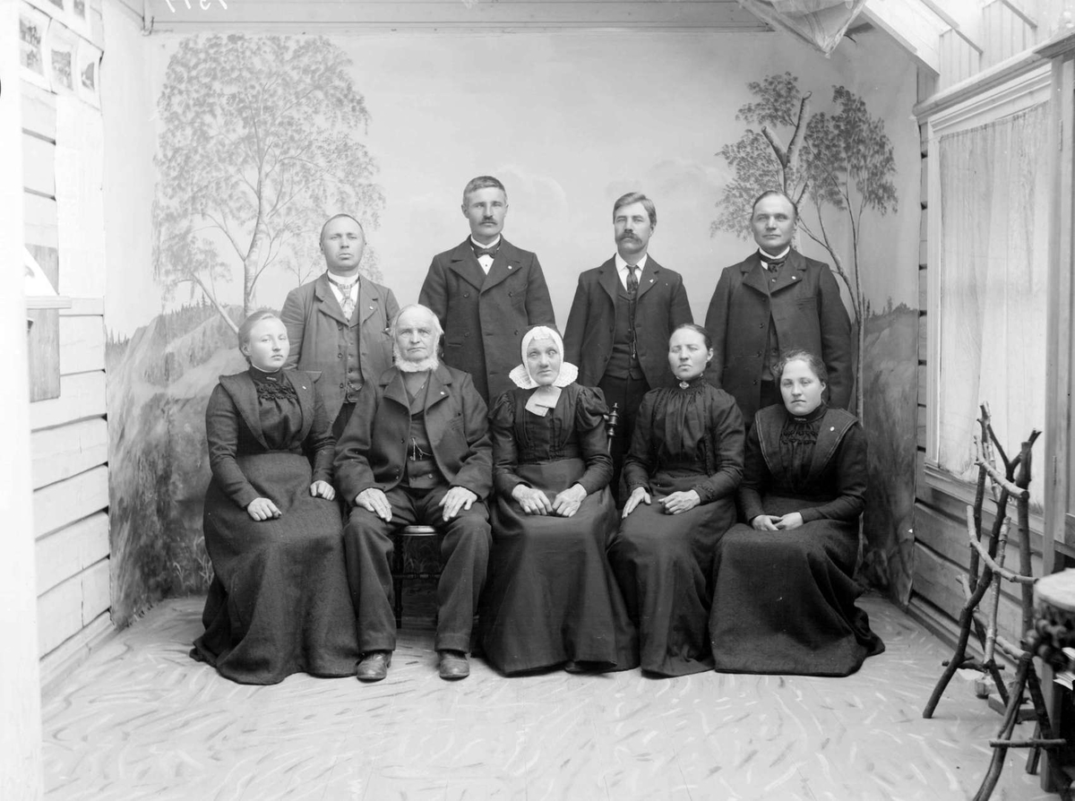 12.07.1903. Ole Rolstad med familie. Familiebilde