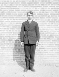 Fylkesmesterskapet i "stille" sprang 1929. Magnus Jevne.