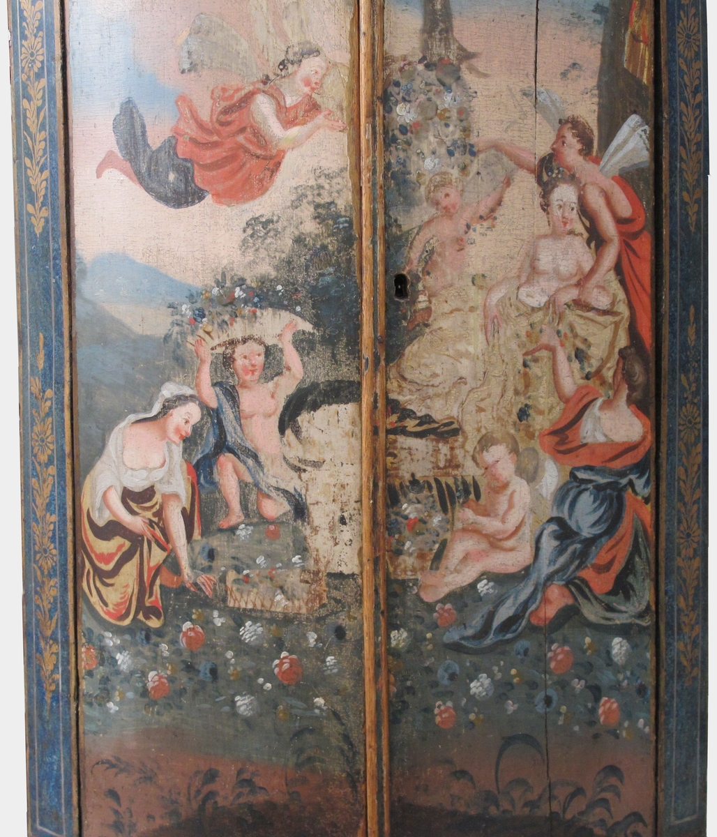Venus og hennes hoff av amoriner og nymfer,