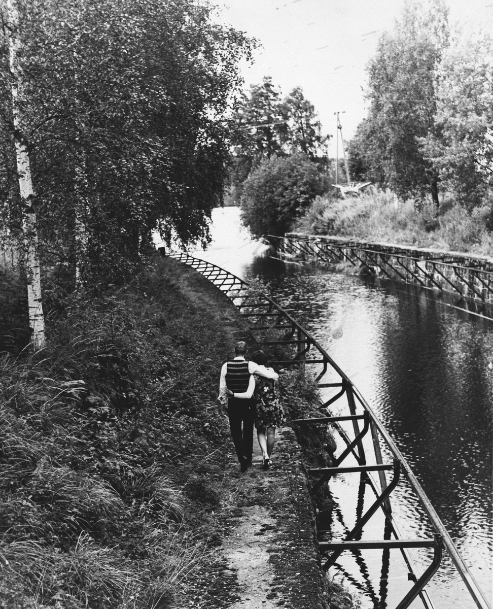 Slusekanalen ved Svanfoss.