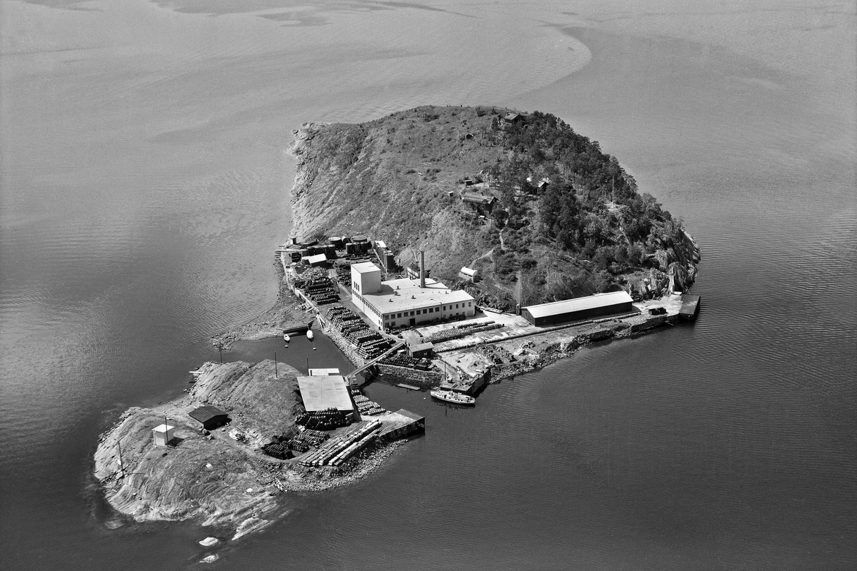 HUDTWALCKER & CO A/S FABRIKK, Husbergøya