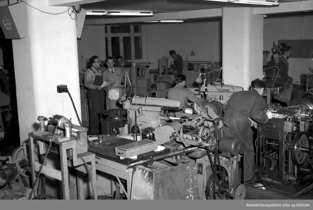 Jordan Børste- og Penselfabrikk, .januar 1952