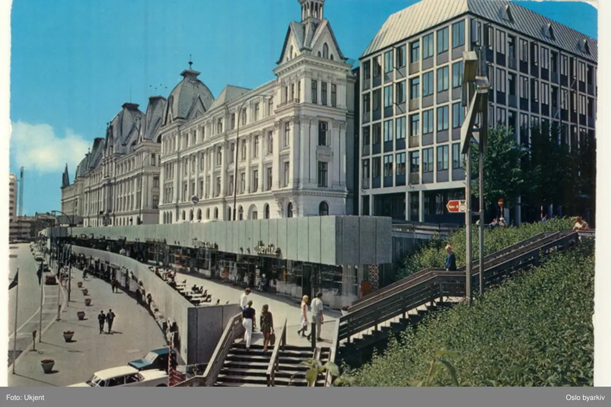 Postkort av Vikaterrassen, 1963