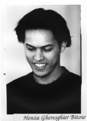 Portrait av Henza Gheresghier Bitow.Kontakt Nordic Black The