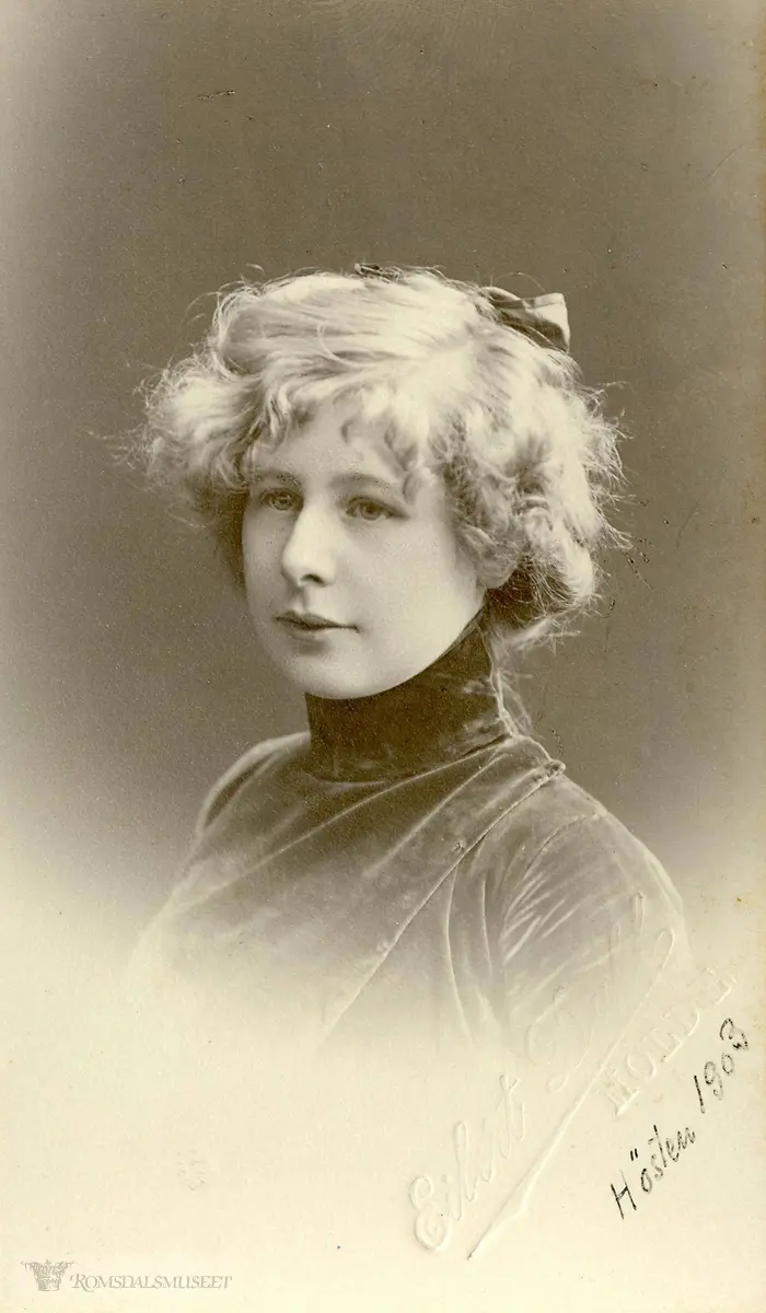 Emily Hanevold høsten 1903