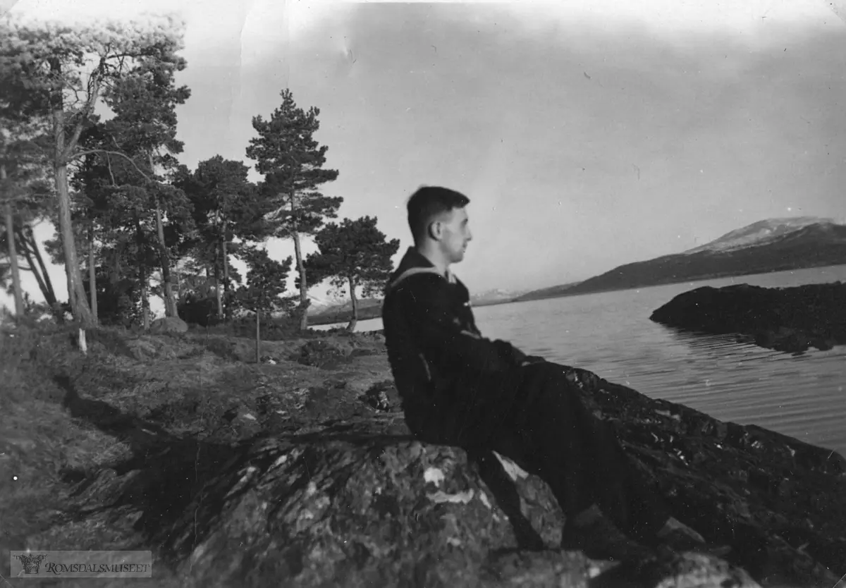 Tyske marinesoldat fra Hafenschutzflottille Molde. ...