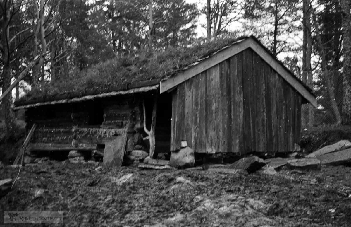 Danielbua på setervollen på Romsdalsmuseet.