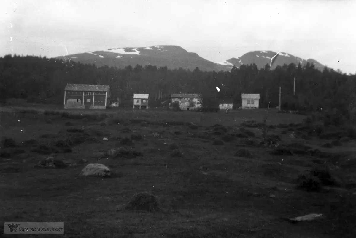 Ullelandsmyran med Skåla i bakgrunnen..(bilder fra konvolutt merket "filmer fra 1928")