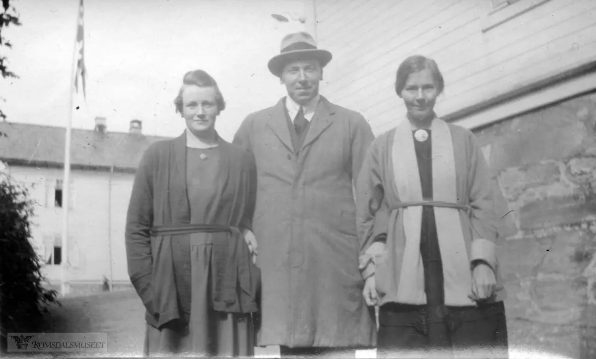 Fra Reknes sanatorium rundt 1920-1922.