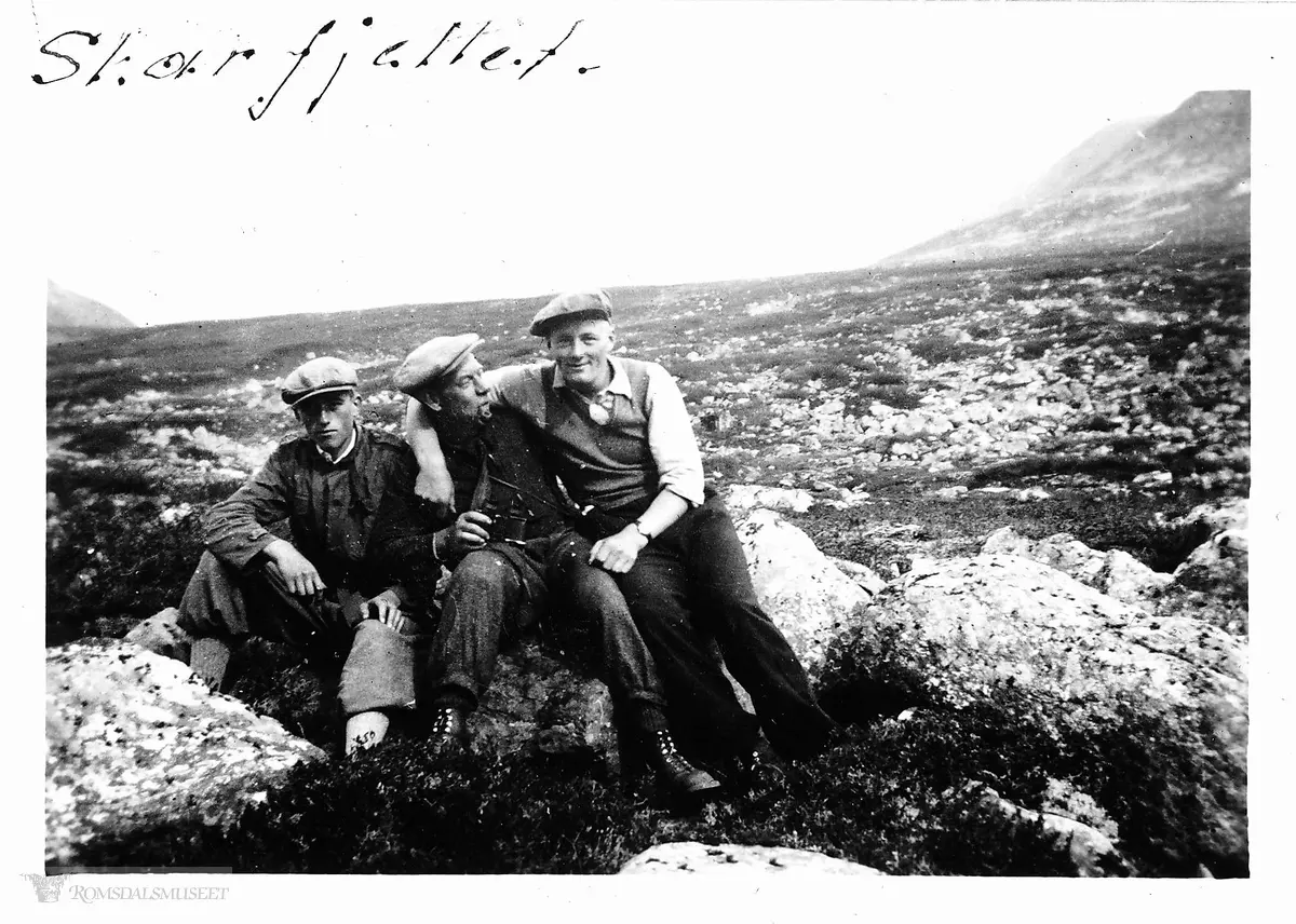 Skarfjellet ved Langfjellet i 1937.