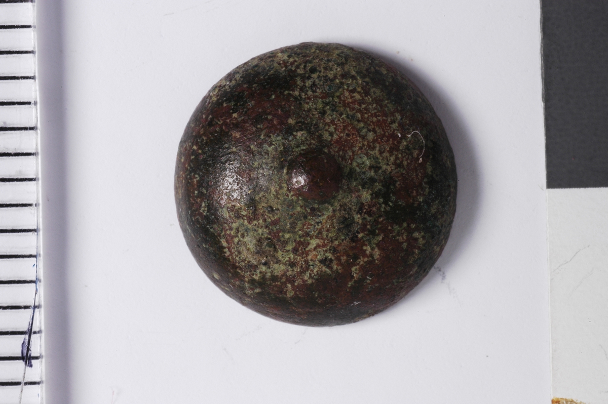 MALV: DIAM. 11 MM, HVELVET MANTEL UTEN DEKOR. UNDERDEL MANGLER. 