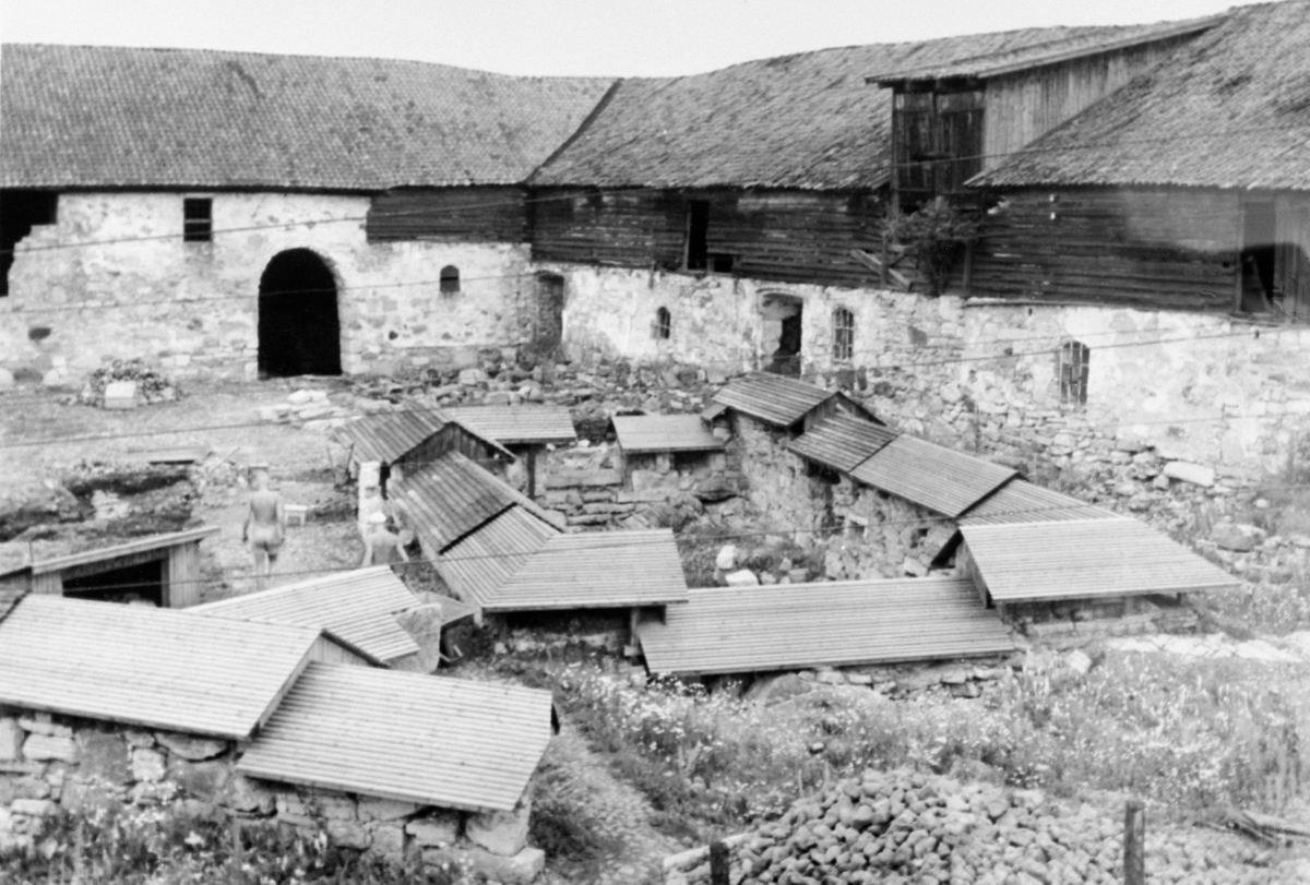 ARKEOLOGISKE UTGRAVINGER I BORGGÅRDEN, STORHAMARLÅVEN, HEDMARKSMUSEET OG DOMKIRKEODDEN.