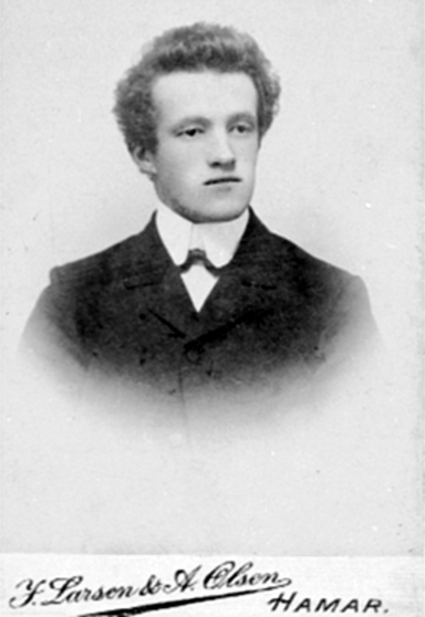 Hamar, portrett malermester Karl Johan Elfstedt (1883-1963)