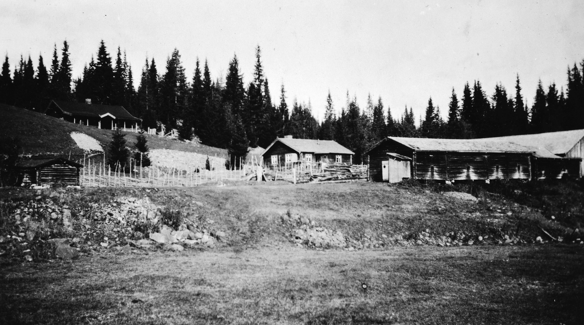 Øya seter, under Skramstad, Vang almenning