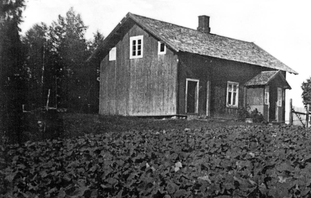Den gamle stua i Engestad under Søndre Kartomten (114/5). Rastrert kopi. 