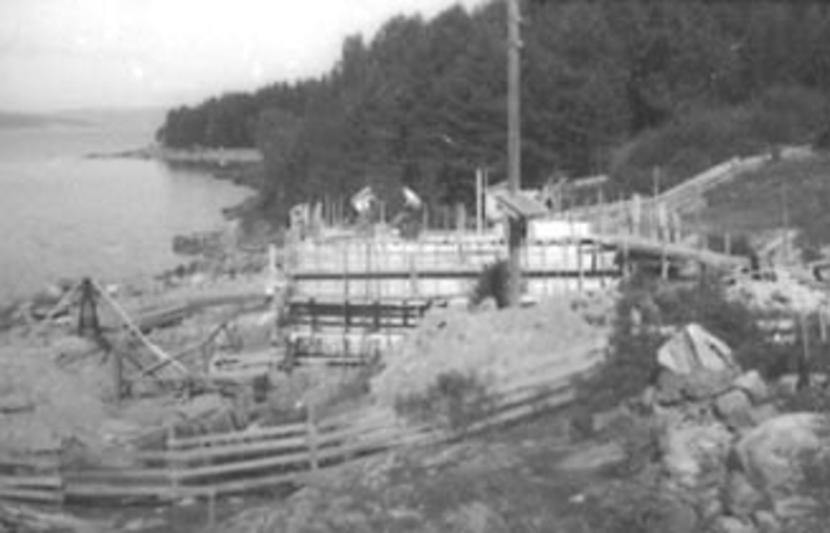 BYGGING AV VANNVERK, FRANGSTØEN PUMPESTASJON, FORSKALING, SE ÅRBOKA GAMMALT FRÅ STANGE OG ROMEDAL 2006 S. 171