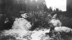 Bilder fra fabrikktida - Klevfos Cellulose- & Papirfabrik, Ådalsbruk i Løten kommune